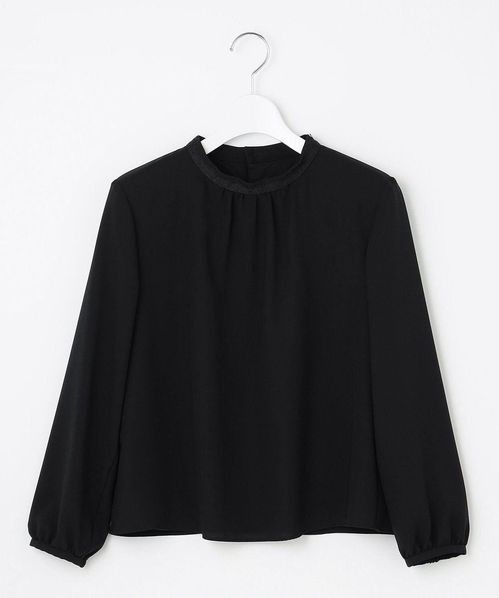 J.PRESS LADIES S プルエラ フリルネック カットソー 