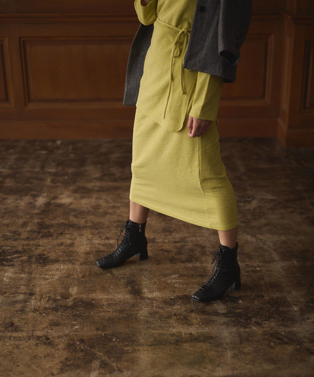 CRAFT STANDARD BOUTIQUE ラップ風デザインワンピース 