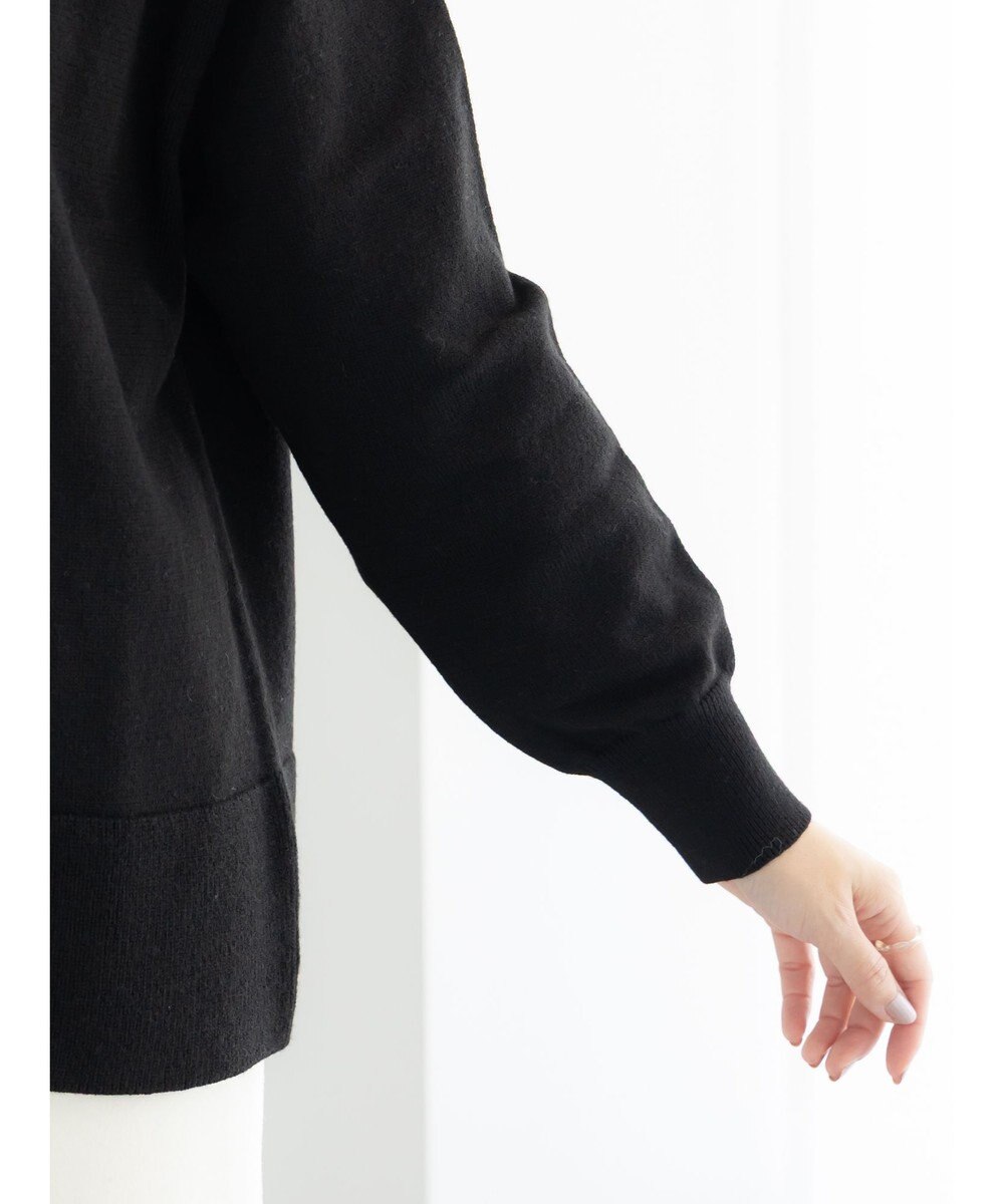 Te chichi バックスリットスタンドネックプルオーバー 