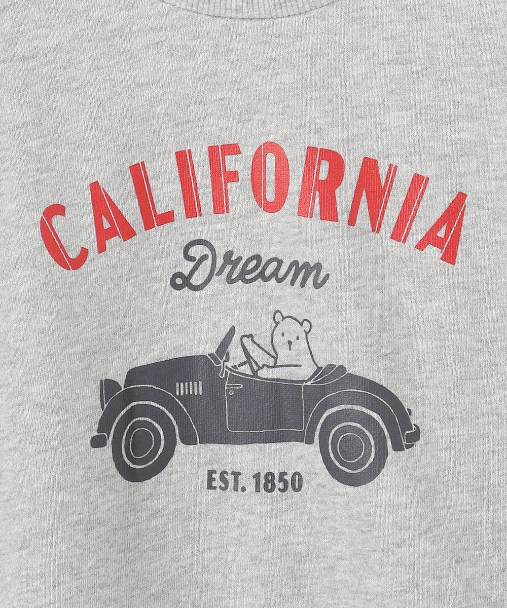 ANY KIDS アニマルプリント 裏毛トレーナー 