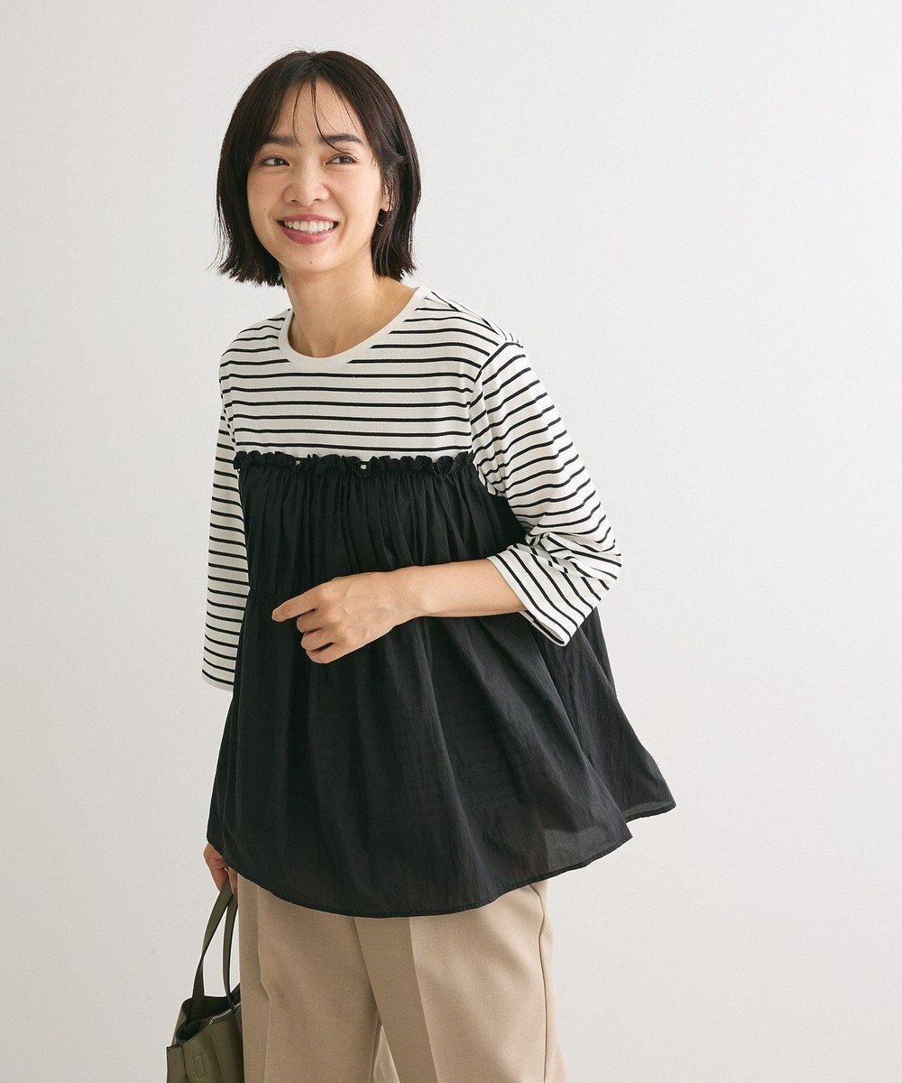 Green Parks シャーリングドッキングプルオーバー 