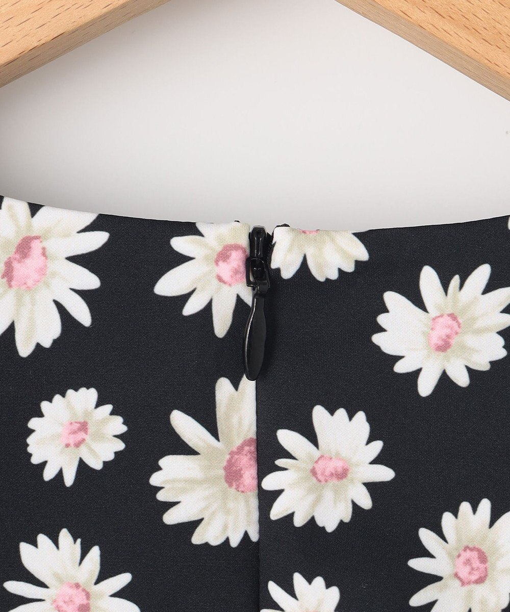 組曲 S 【組曲×setsuko sagittaire】ハイカウントストレッチプリント ブラウス 