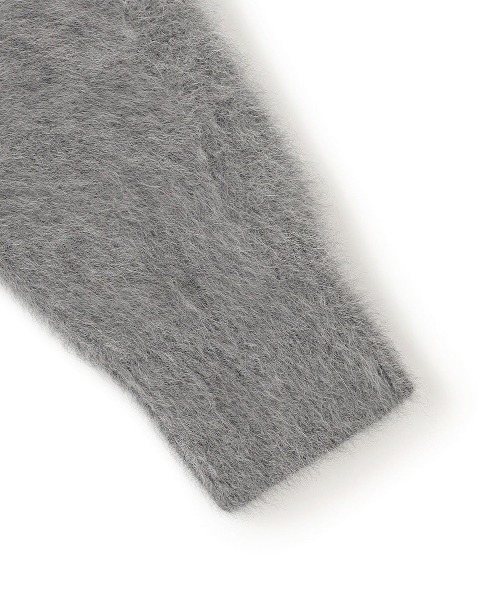 ICB L フォックスアルパカニット Vネックカーディガン 