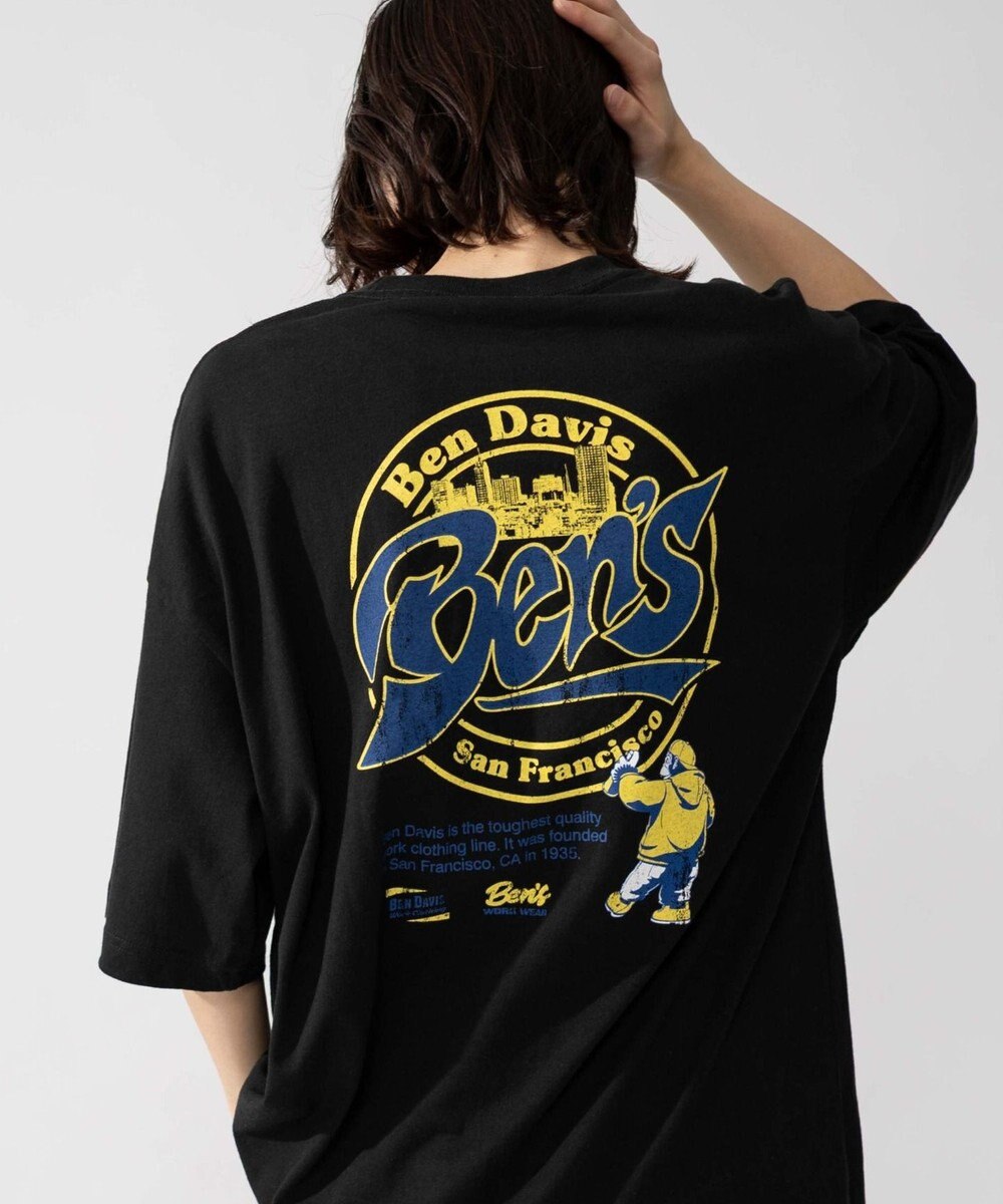 WEGO 【ユニセックス着用ITEM】別注BENDAVISサークルロゴグラフィックT（SS） 