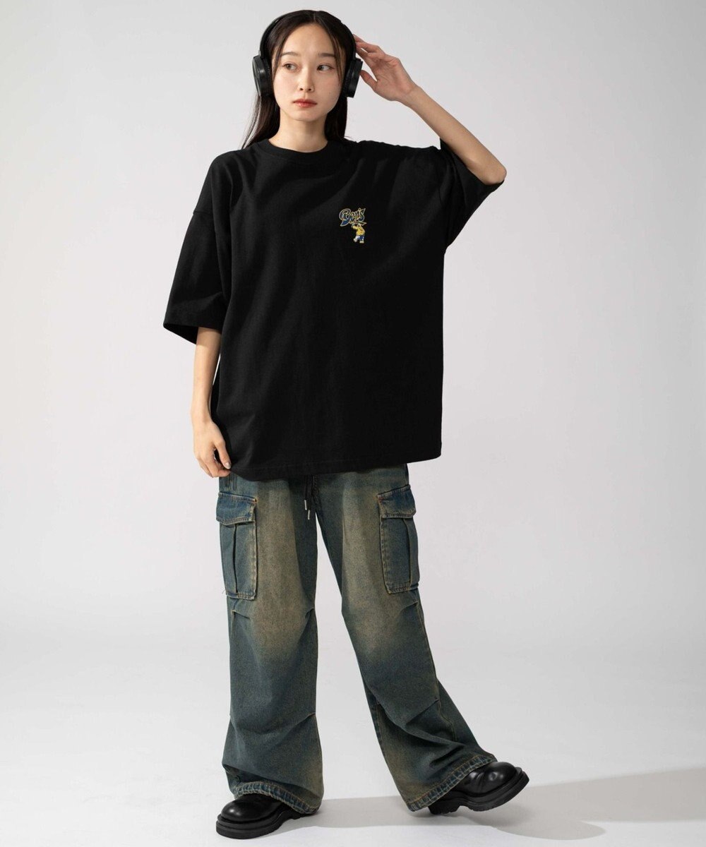 WEGO 【ユニセックス着用ITEM】別注BENDAVISサークルロゴグラフィックT（SS） 