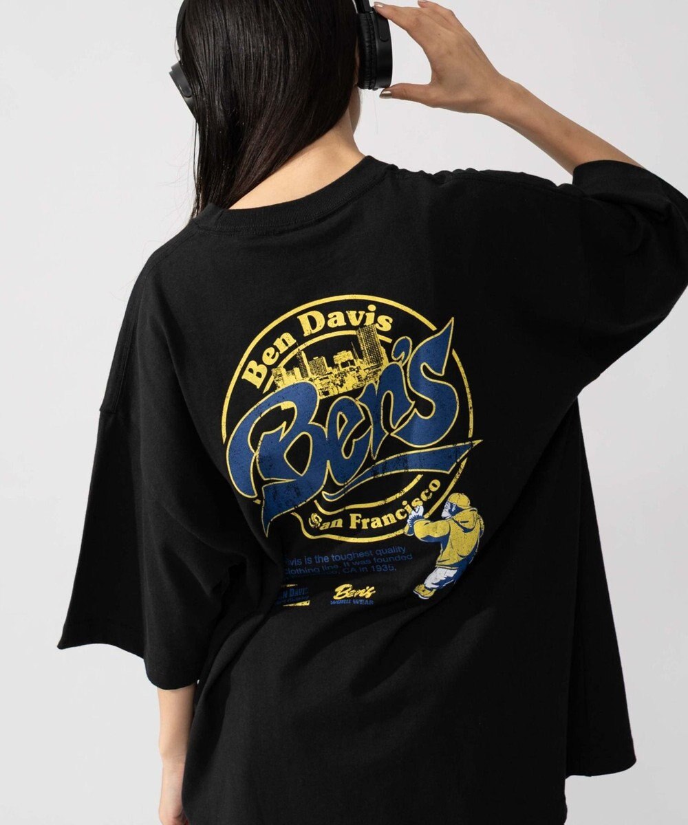 WEGO 【ユニセックス着用ITEM】別注BENDAVISサークルロゴグラフィックT（SS） 