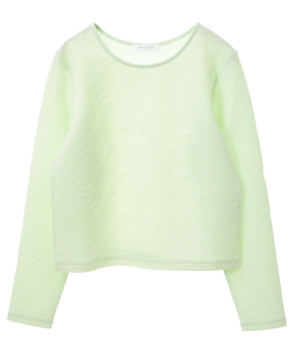 Green Parks シアーポコポコプルオーバー 