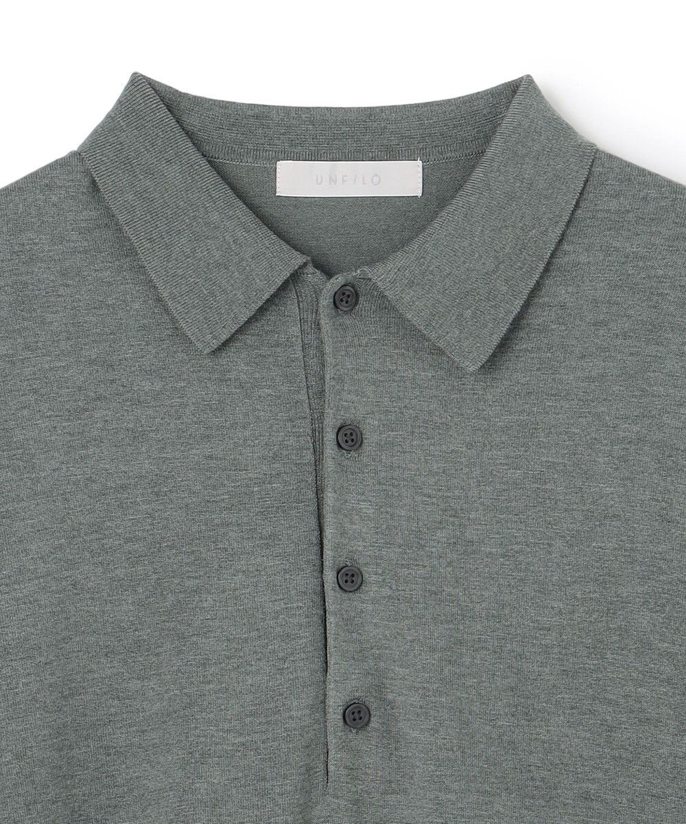 UNFILO MENS 【男女兼用】ソフトサーモ アンチピリングニット ポロ 