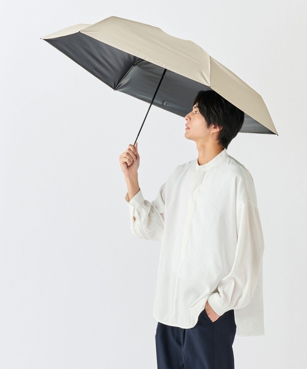 MOONBAT 【遮光100％/超軽量/大きめ】マジで軽い傘 晴雨兼用 折りたたみ日傘 マジカルテックプロテクション 61cm 