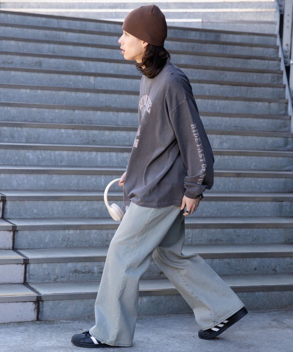 WEGO ピグメントグラフィックロンT 