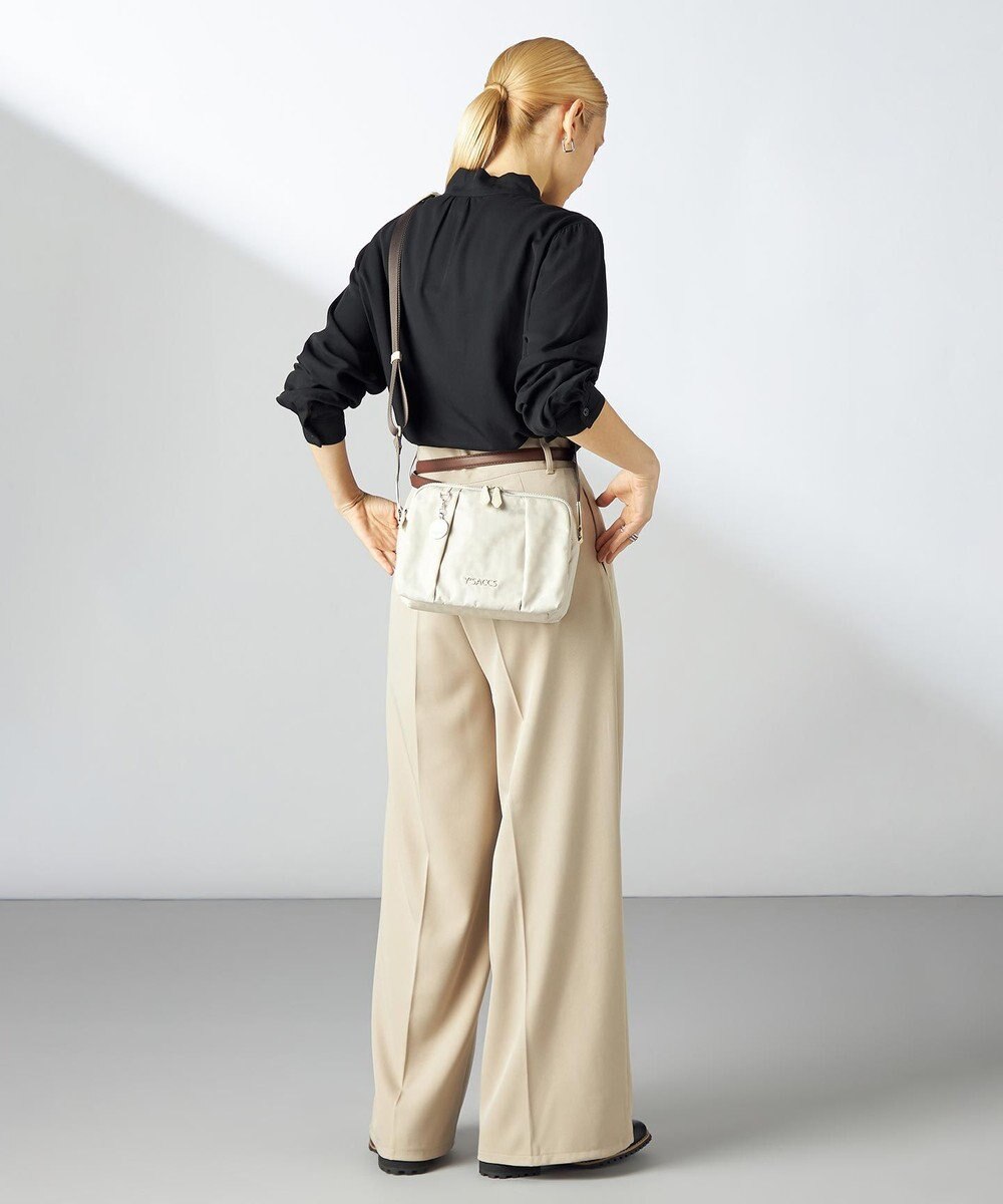 Y'SACCS Polka Dots スクエアポシェット 