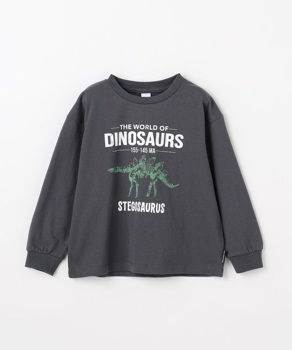 ANY KIDS 恐竜プリント 長袖Tシャツ 