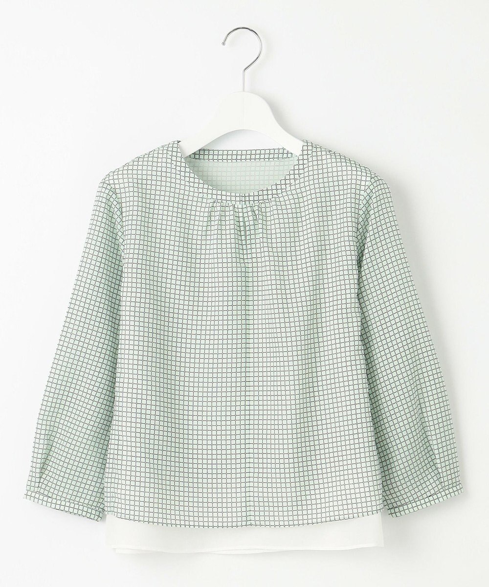 J.PRESS LADIES チェックプリント カットソー 