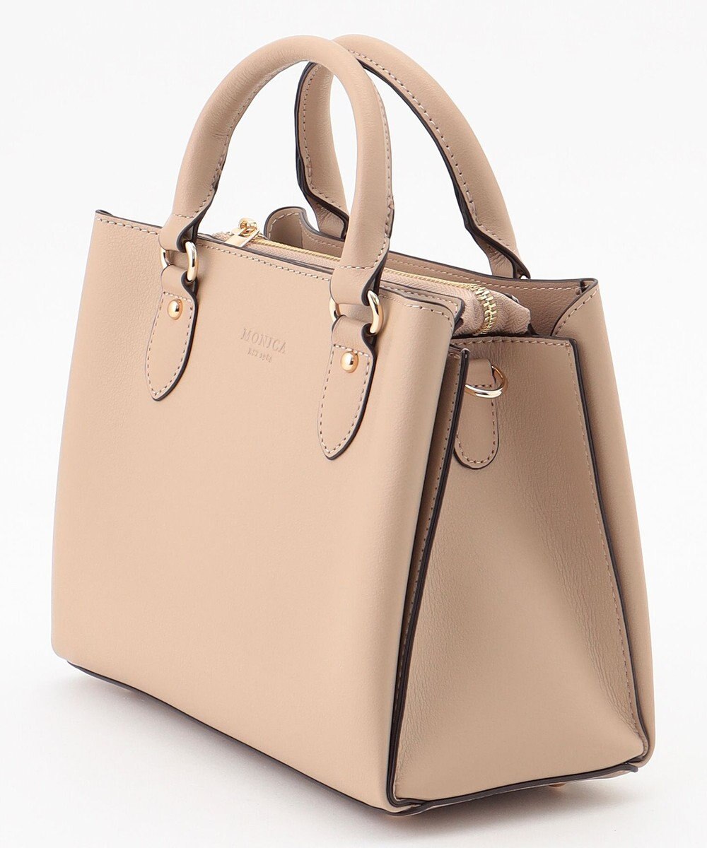 LA BAGAGERIE 【MONICA】スクエア2WAYハンドバッグ 