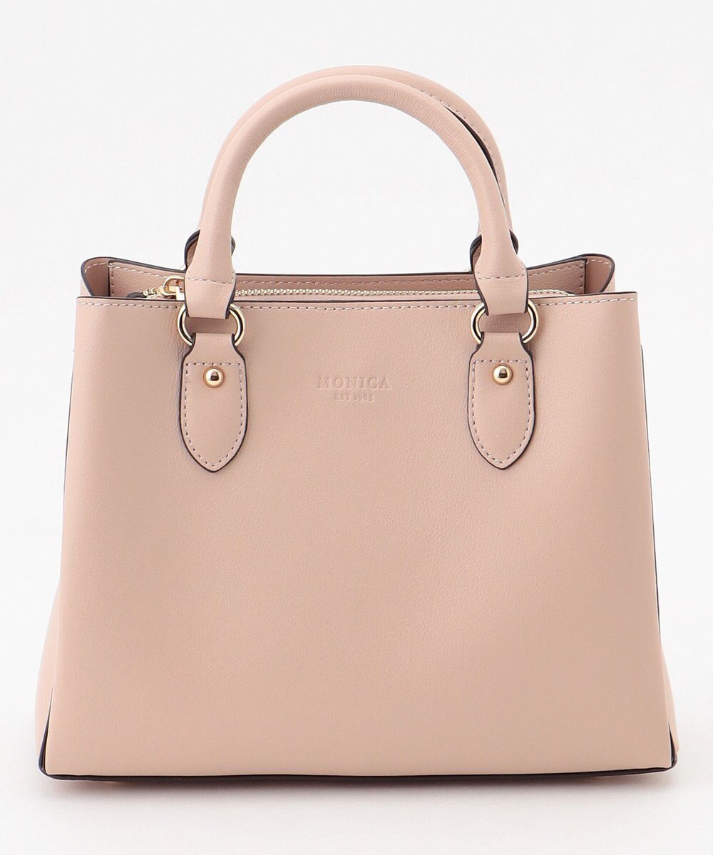 LA BAGAGERIE 【MONICA】スクエア2WAYハンドバッグ 