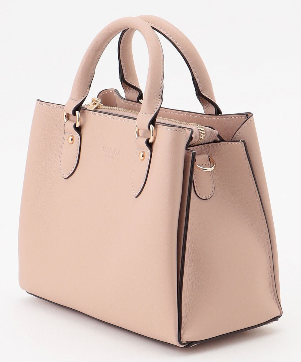 LA BAGAGERIE 【MONICA】スクエア2WAYハンドバッグ 