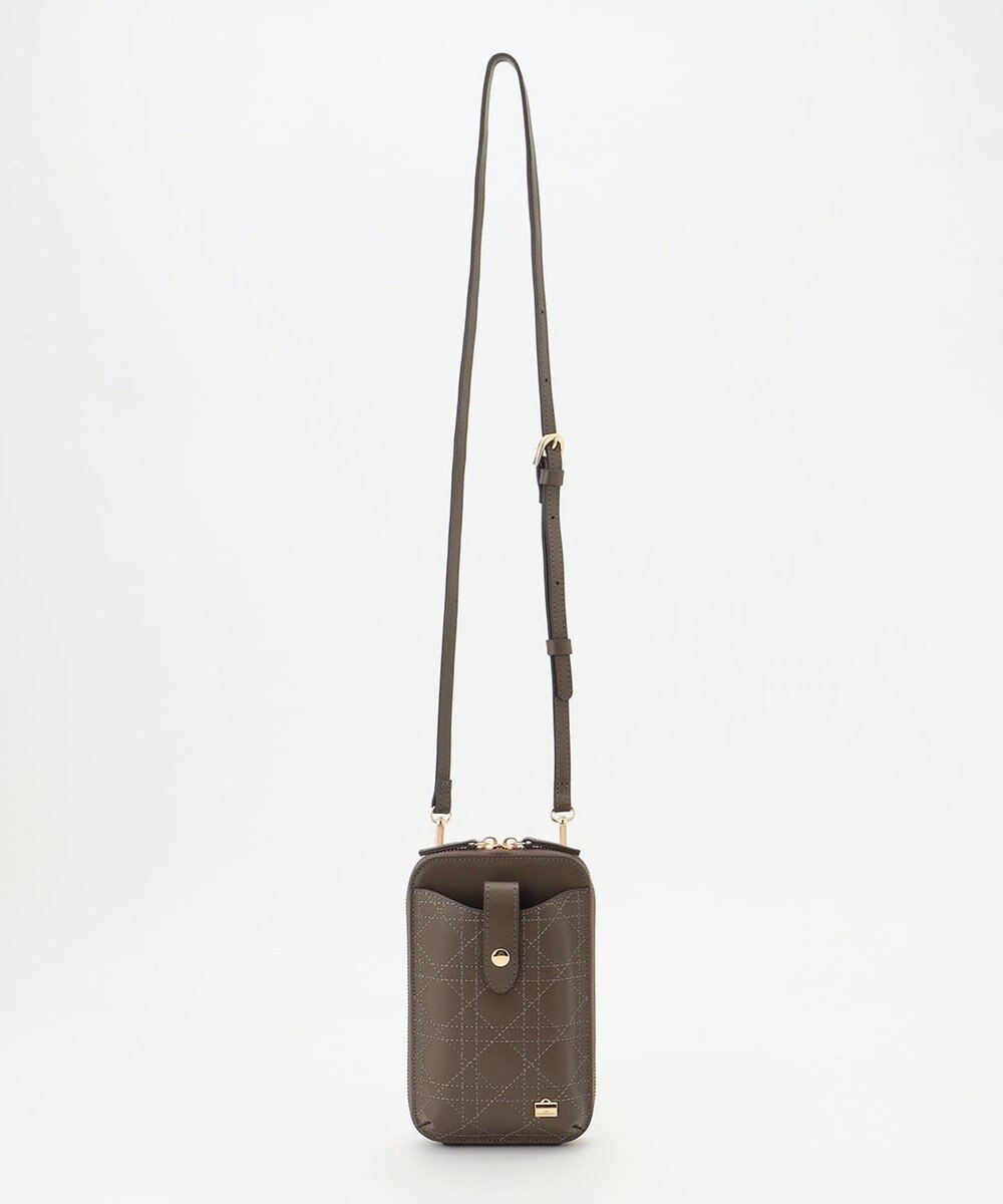 LA BAGAGERIE レザーステッチ　マルチポシェット 