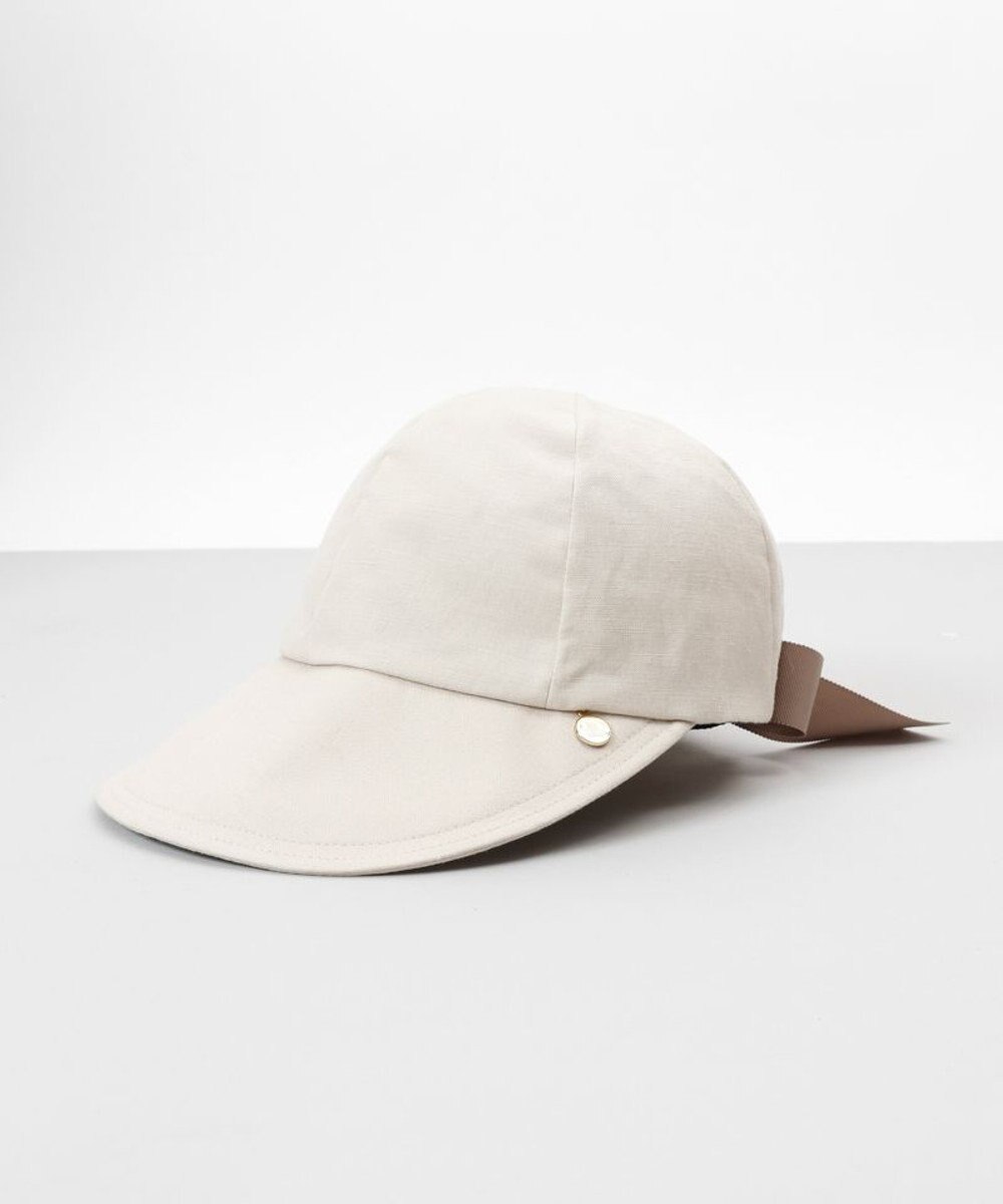 AURORA 【 LANVIN en Bleu （ランバン オン ブルー）】リネンキャスケットキャップ 