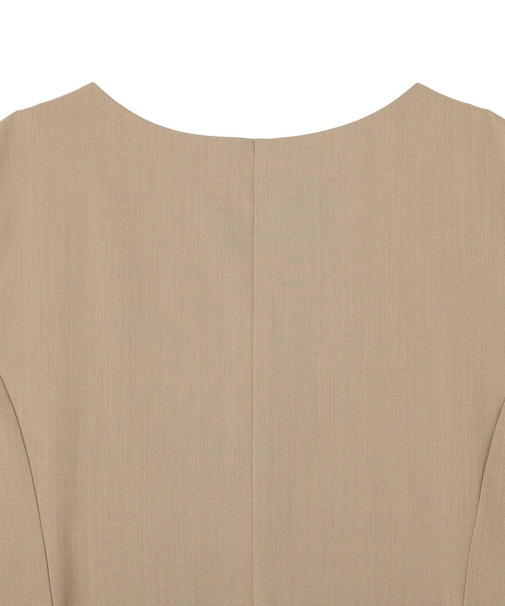 Green Parks クルーネック多釦ジレ 