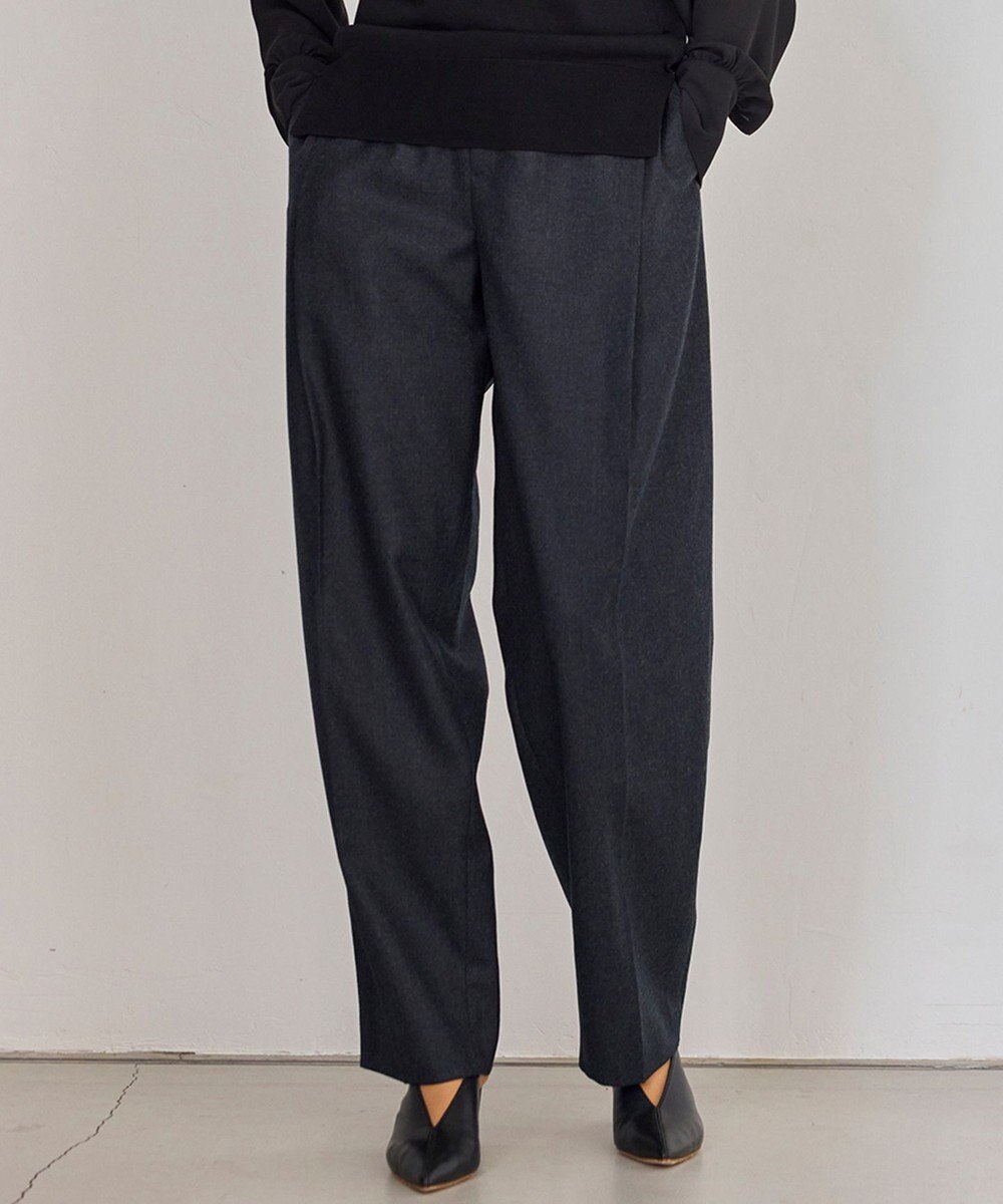 BEIGE， BOSQUET / ウールカービータックパンツ 