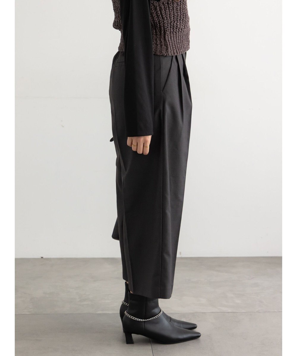 Te chichi パターンアソートワイドクロップトパンツ 