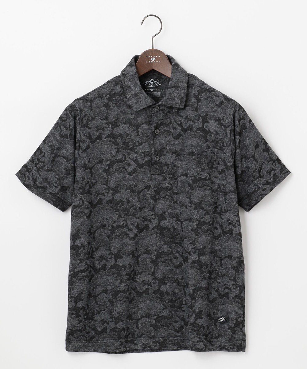 JOSEPH ABBOUD MOUNTAIN 【UNISEX】クールスキンガードカモ ポロシャツ 