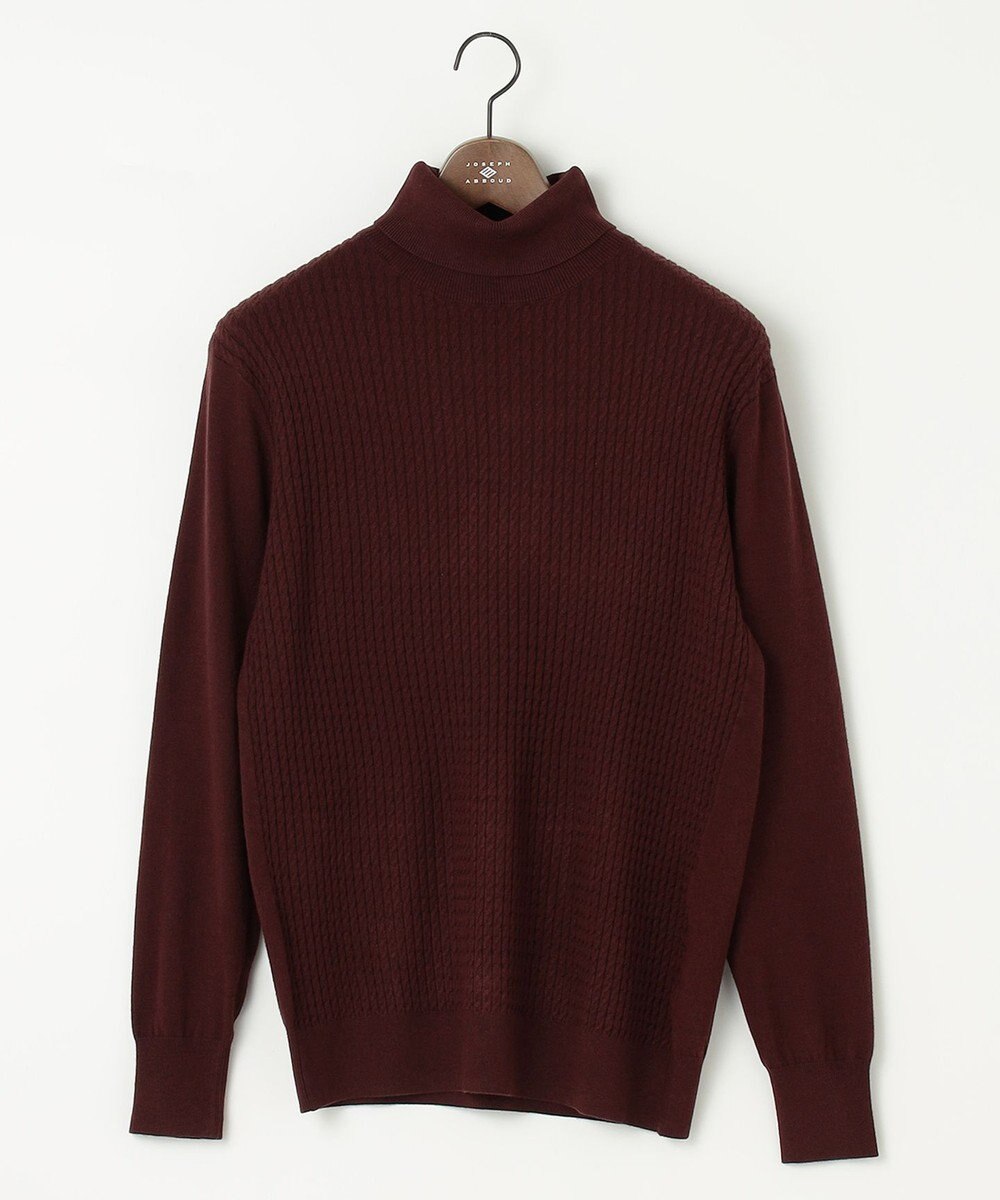 JOSEPH ABBOUD 【チクチクしない/イージーケア】SNOWYタートルネックニット 