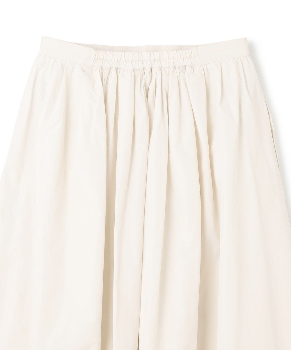 uncrave メモリータフタ フレアスカート 