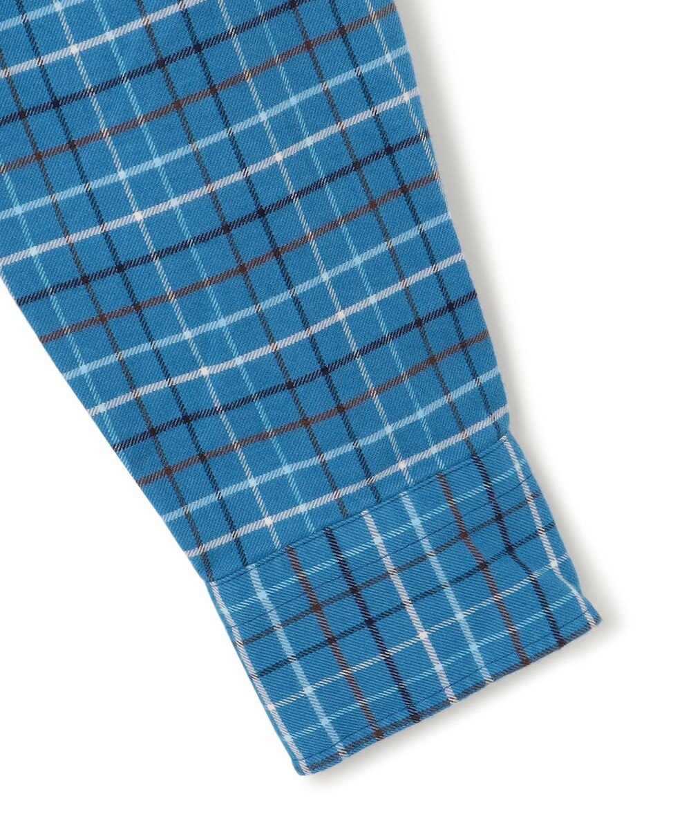 J.PRESS MEN コットンネル タッタソールシャツ/B.D 