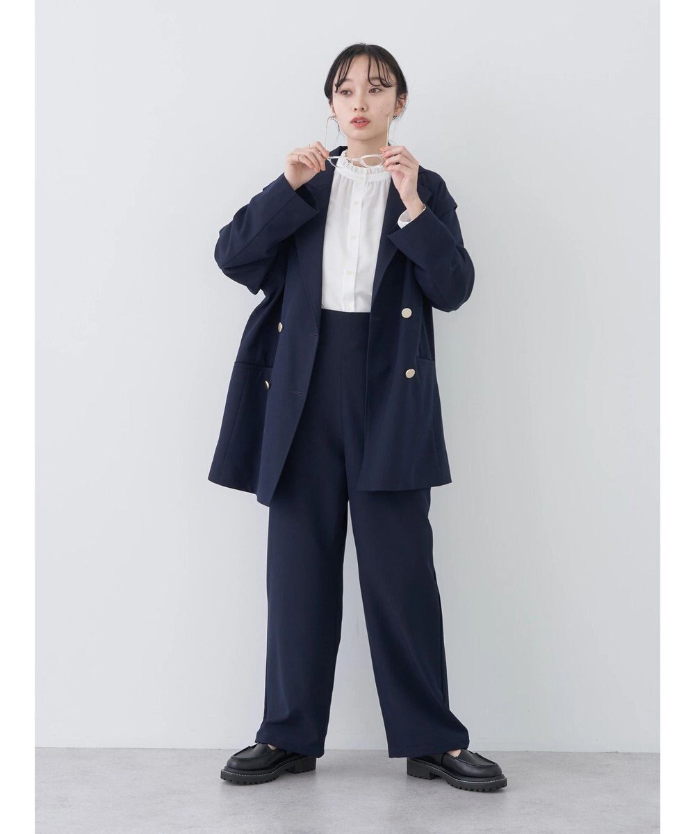 earth music&ecology ２ＷＡＹスタンドフリルブラウス 