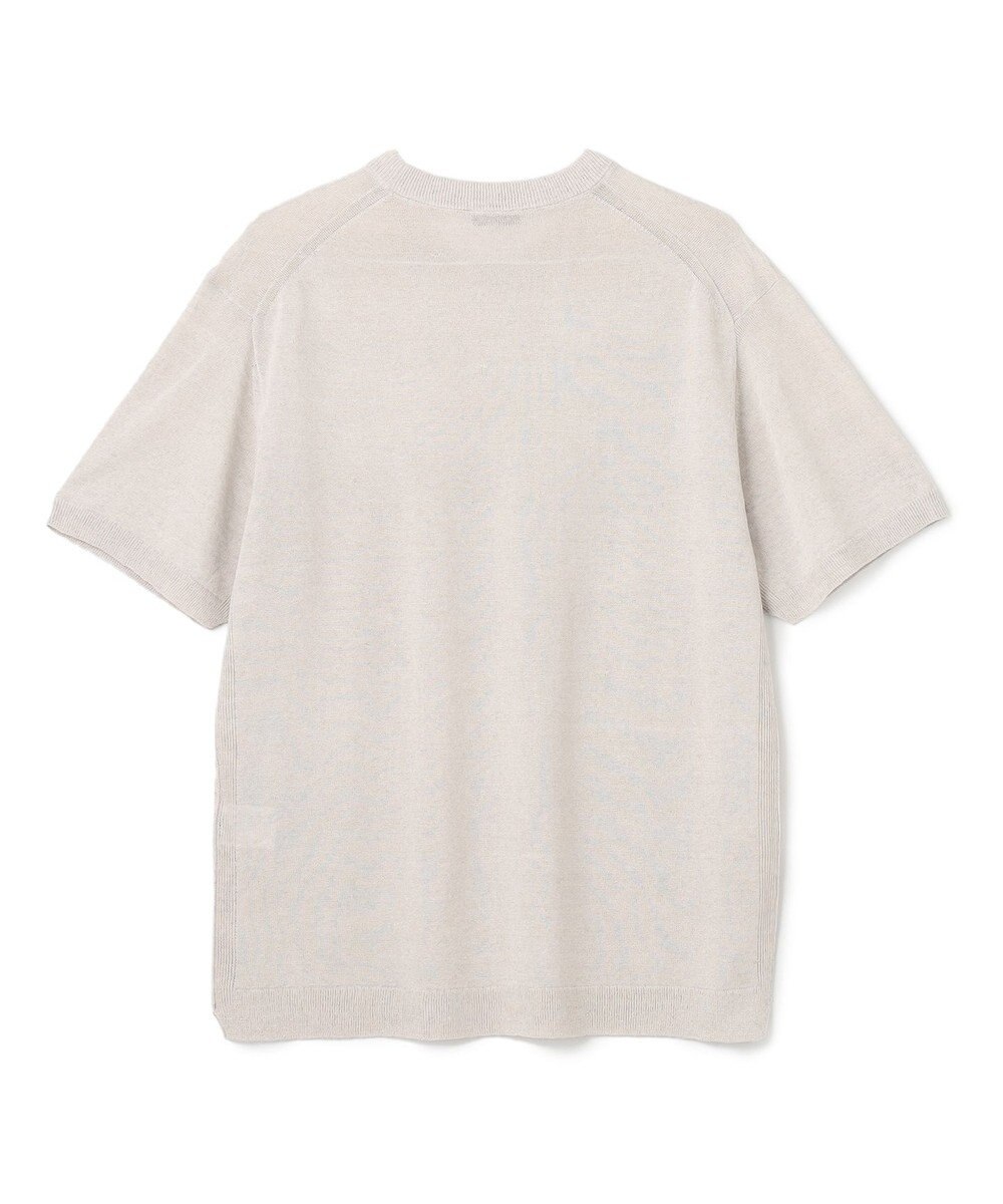 JOSEPH HOMME リネンナイロンプレーン　半袖クルーネックニット 