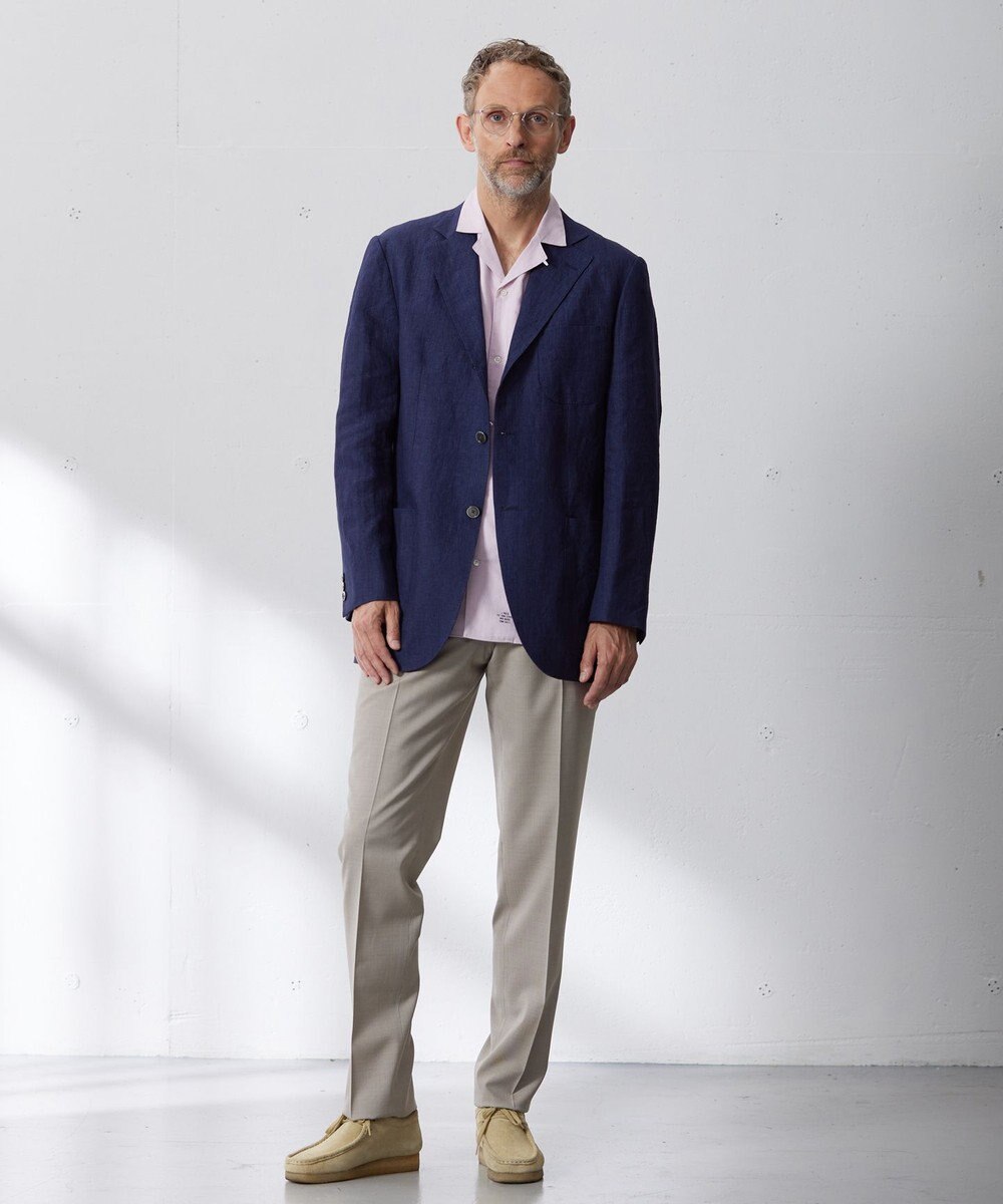 J.PRESS MEN リネンキャンブリック ジャケット 