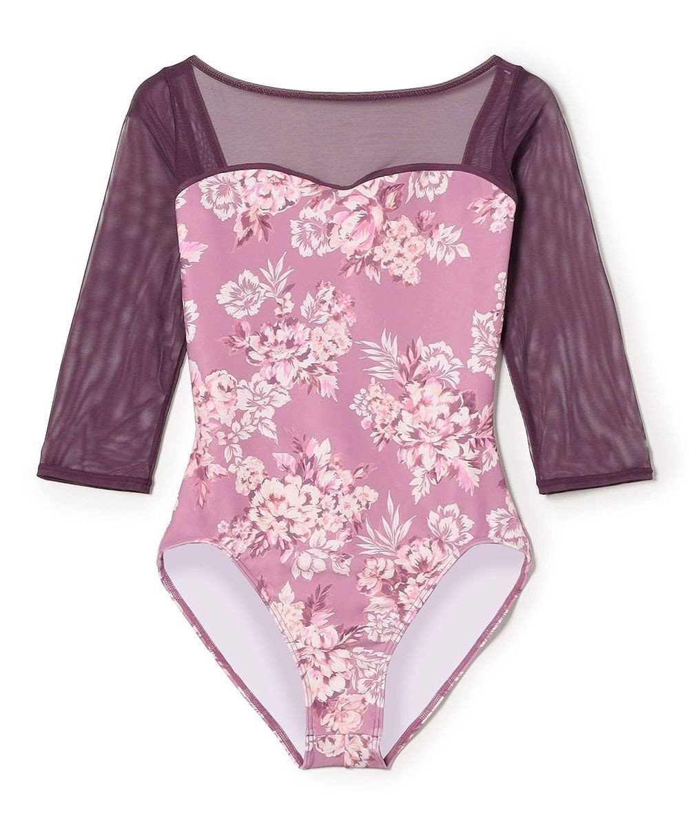 Chacott 6分袖レオタード 