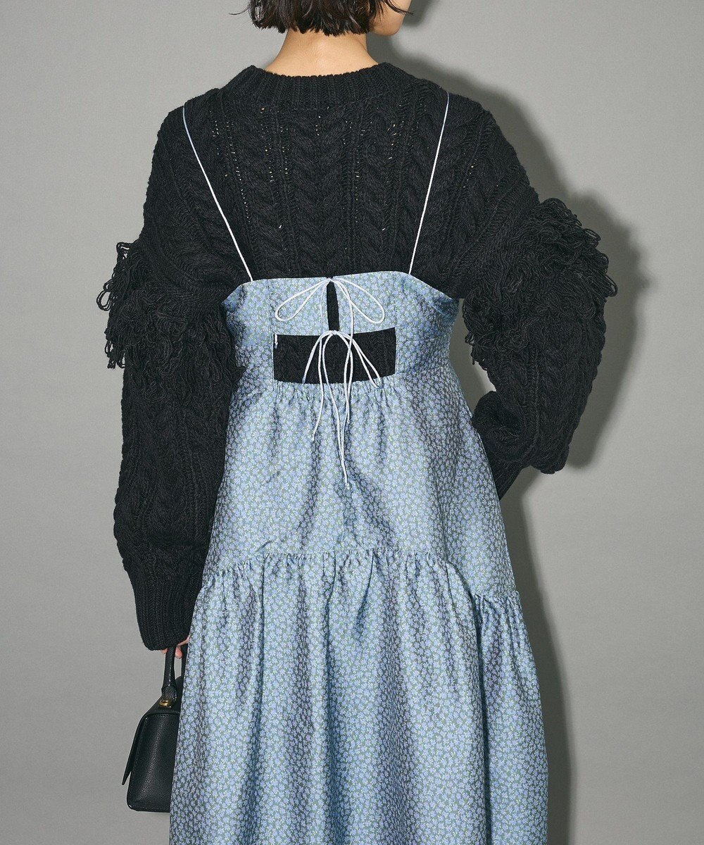 Green Parks ジャガードキャミワンピース 