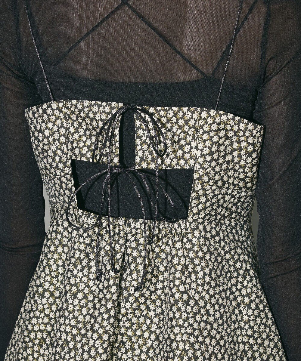 Green Parks ジャガードキャミワンピース 