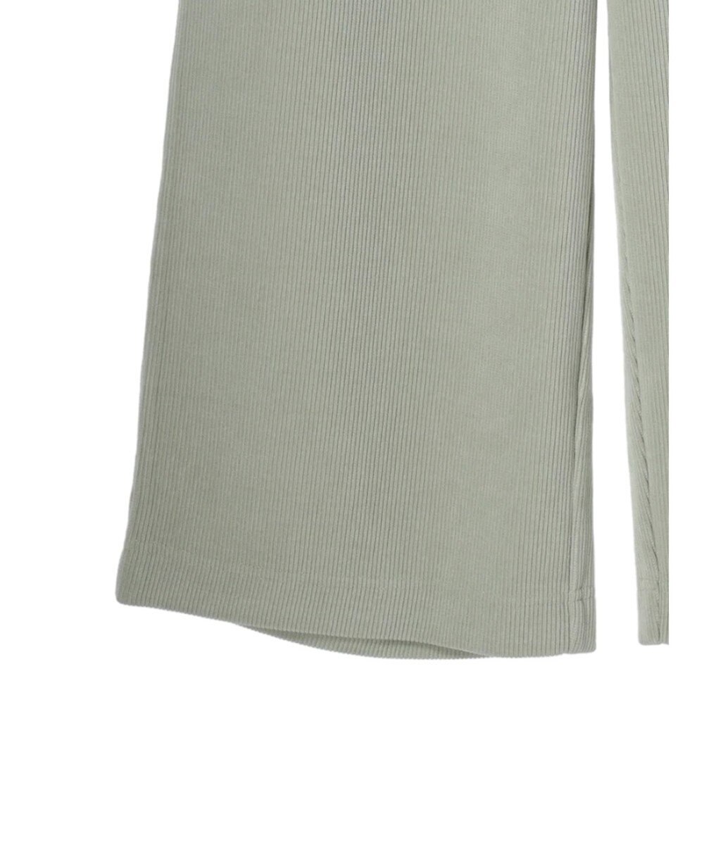 Green Parks コーデュロイワイドパンツ 