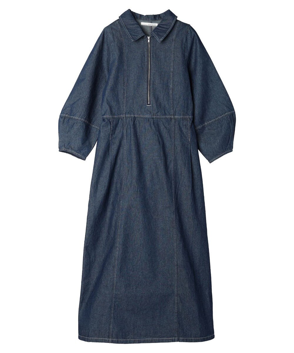 Green Parks ・ＥＬＥＮＣＡＲＥ　ＤＵＥ　デニムハーフＺＩＰワンピース 