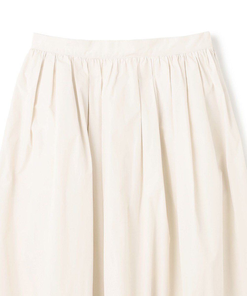 uncrave メモリータフタ フレアスカート 