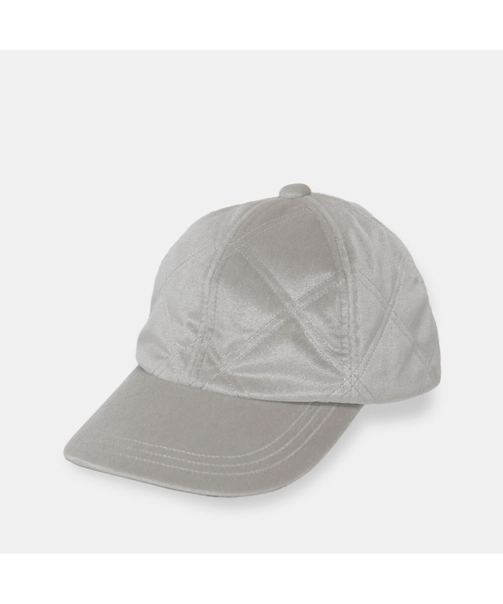 ATRENA 光電子糸ベロアキルティングキャップ 