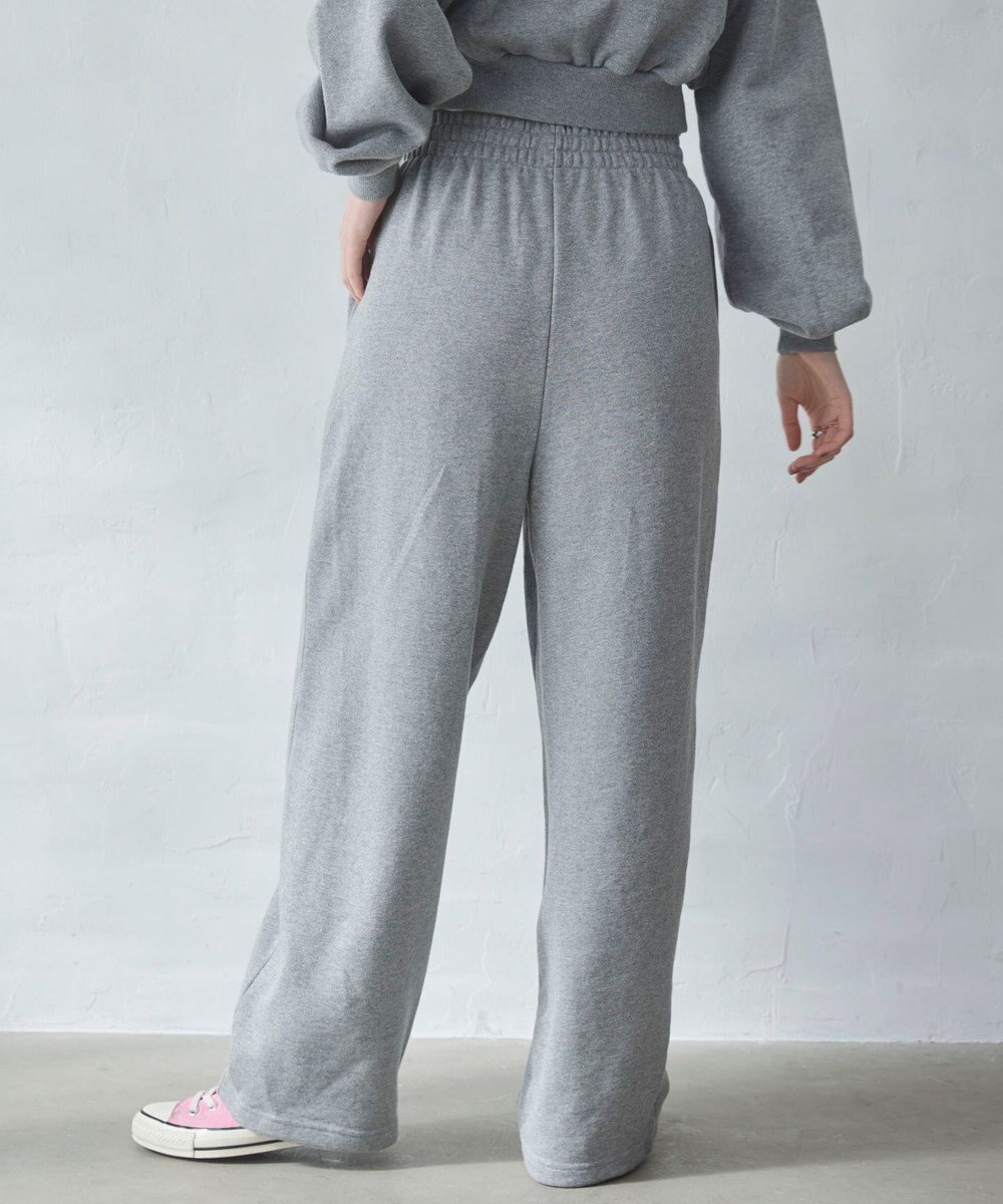 WEGO 【ウエストゴム/XSSMサイズ展開】スウェットワイドパンツ 