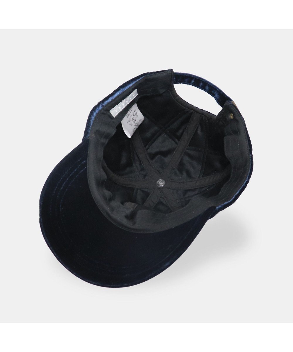 ATRENA 光電子糸ベロアキルティングキャップ 