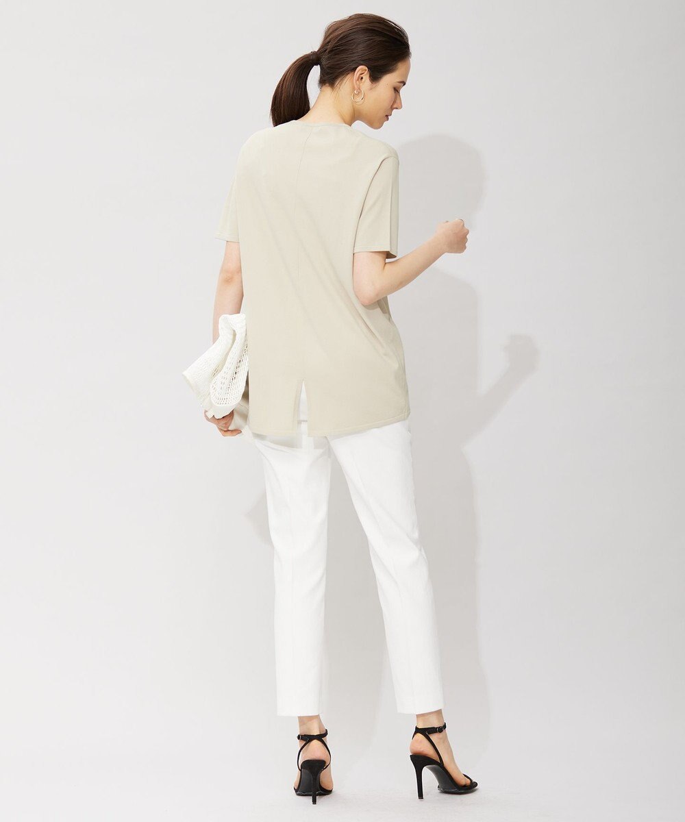 ICB 【洗える】VIS/NYハイゲージ 半袖プルオーバー 