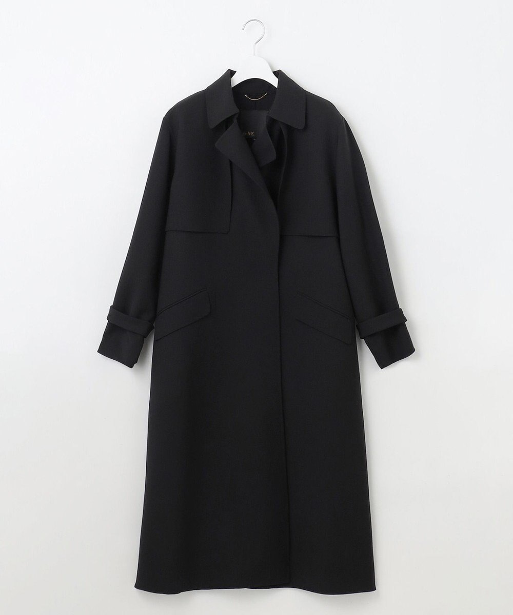自由区 S 【カタログ掲載・Premium Collection】ウーステッドリバー トレンチコート 