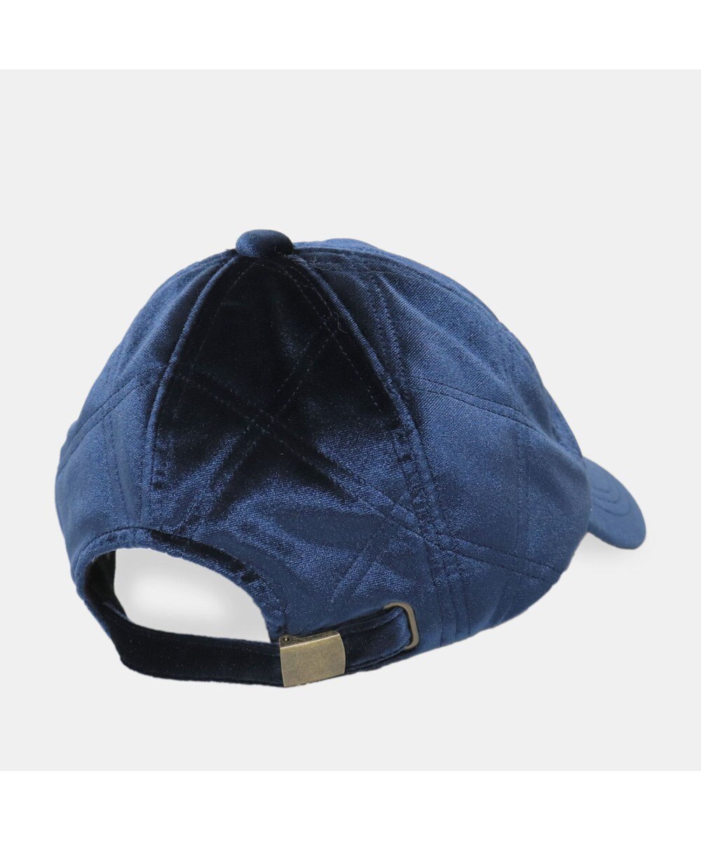 ATRENA 光電子糸ベロアキルティングキャップ 