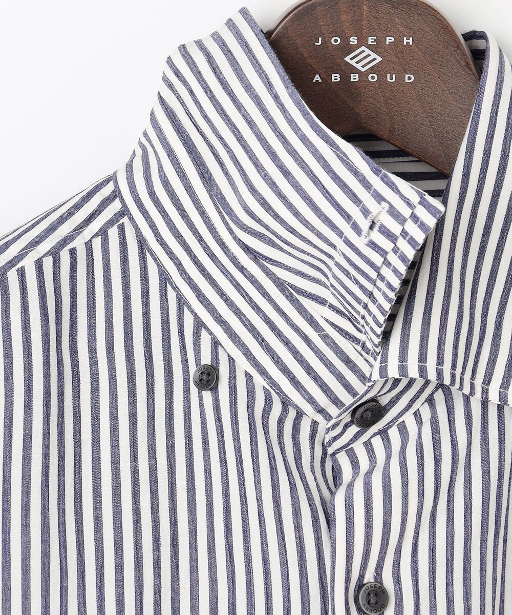 JOSEPH ABBOUD 【イージーケア・JAPANファブリック】ブロックストライプ シャツ 