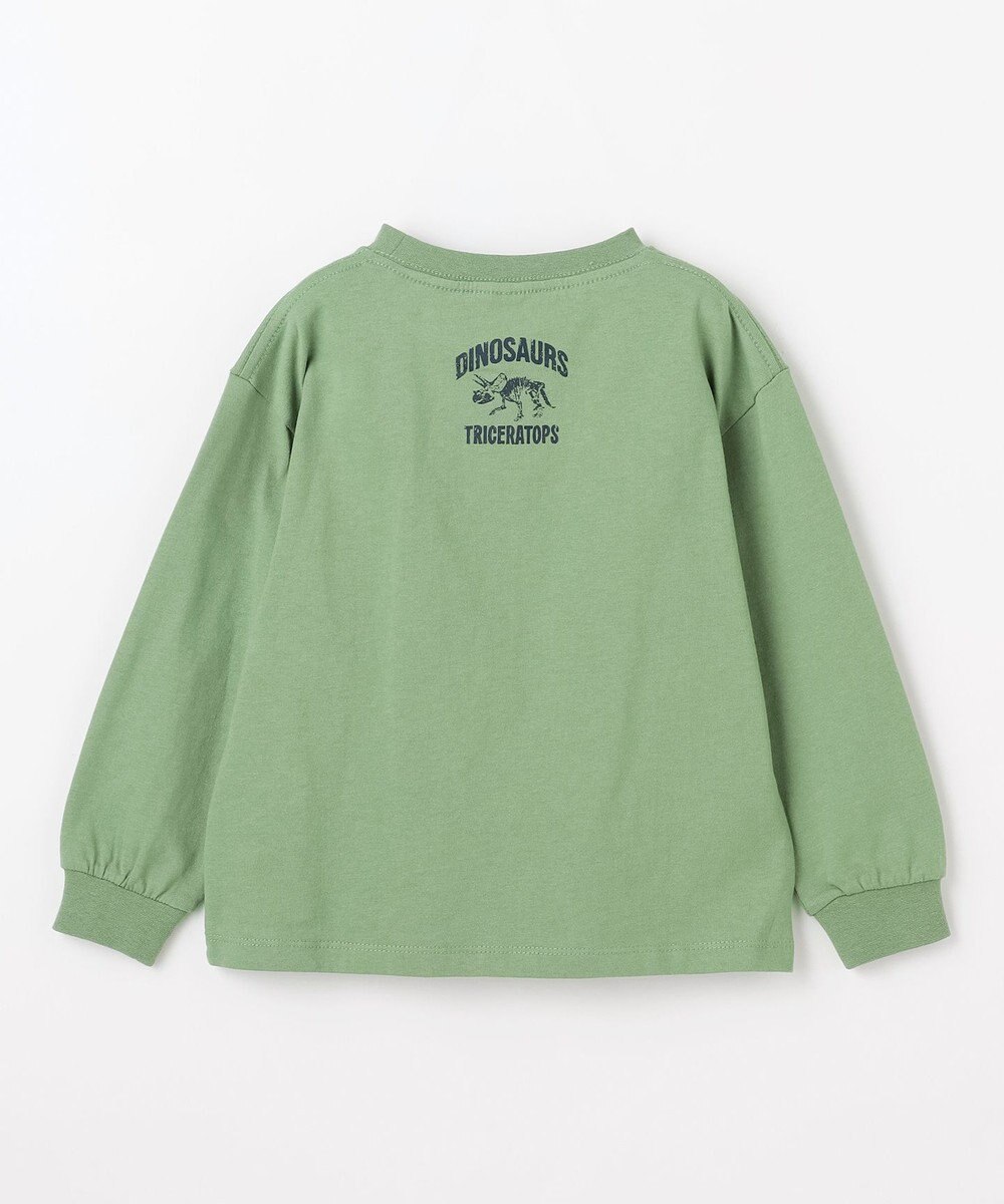 ANY KIDS 恐竜プリント 長袖Tシャツ 