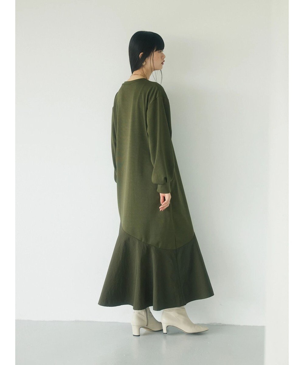 Green Parks armonia．布帛切り替えポンチワンピース 