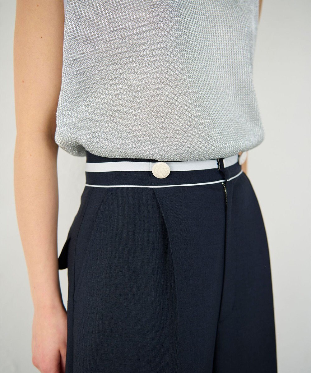 GRACE CONTINENTAL タックワイドパンツ 