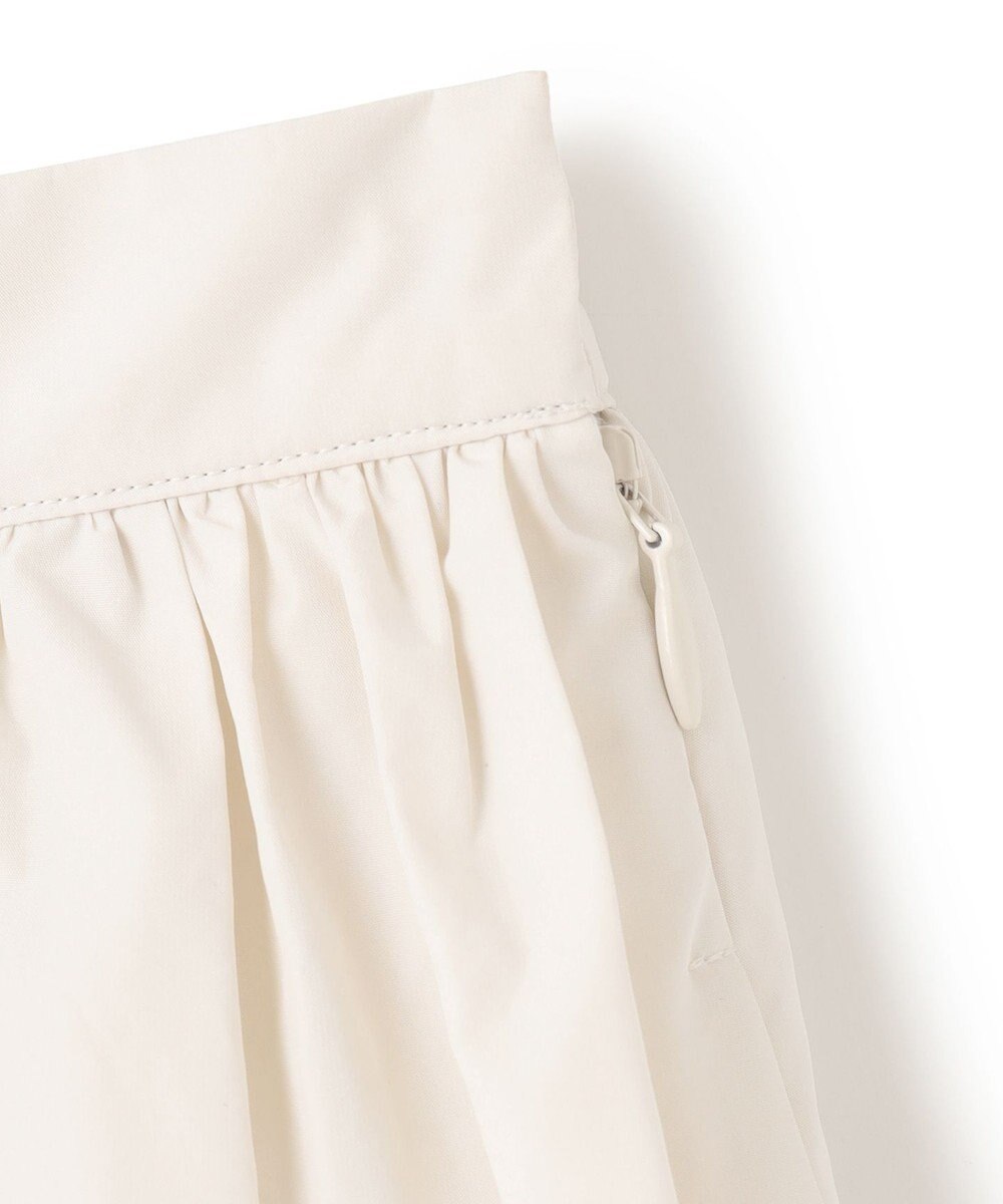 uncrave メモリータフタ フレアスカート 