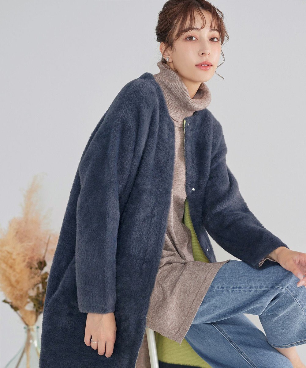 Tiaclasse まろやかタートルニットチュニック 